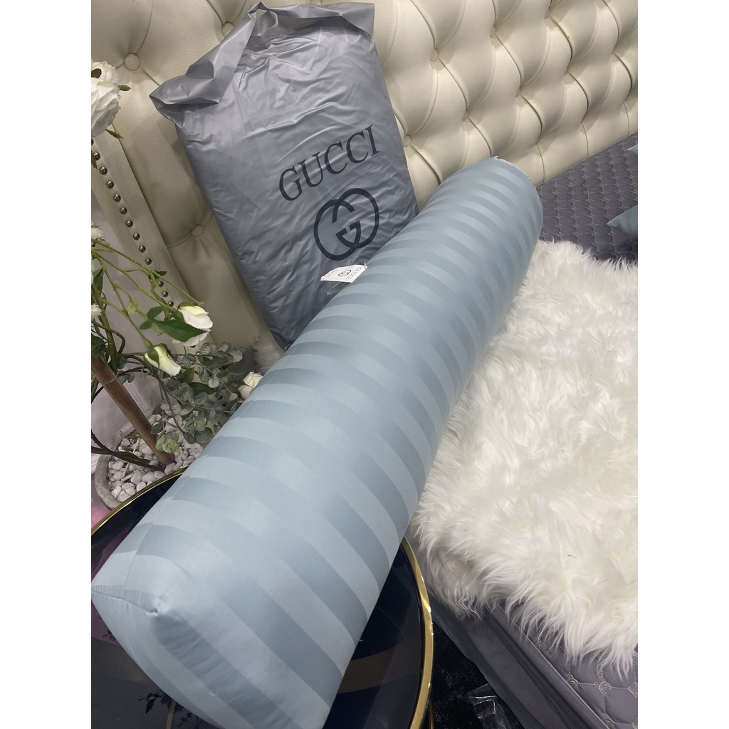 Ruột gối ôm G.U.C.C.I cao cấp hàng nhập khẩu kt 35x110cm , ruột ôm người lớn vải cotton hàng đẹp