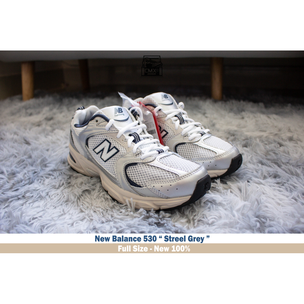 😘 [ HÀNG CHÍNH HÃNG ] Giày New Balance 530 Retro Steel Grey ( MR530KA ) - REAL AUTHETIC 100%