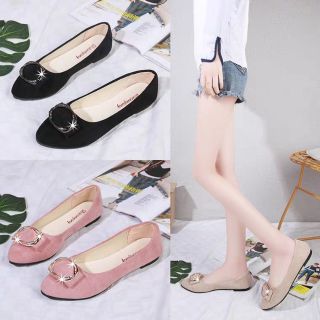 (Order) Giày bệt da lộn full size từ 35-42