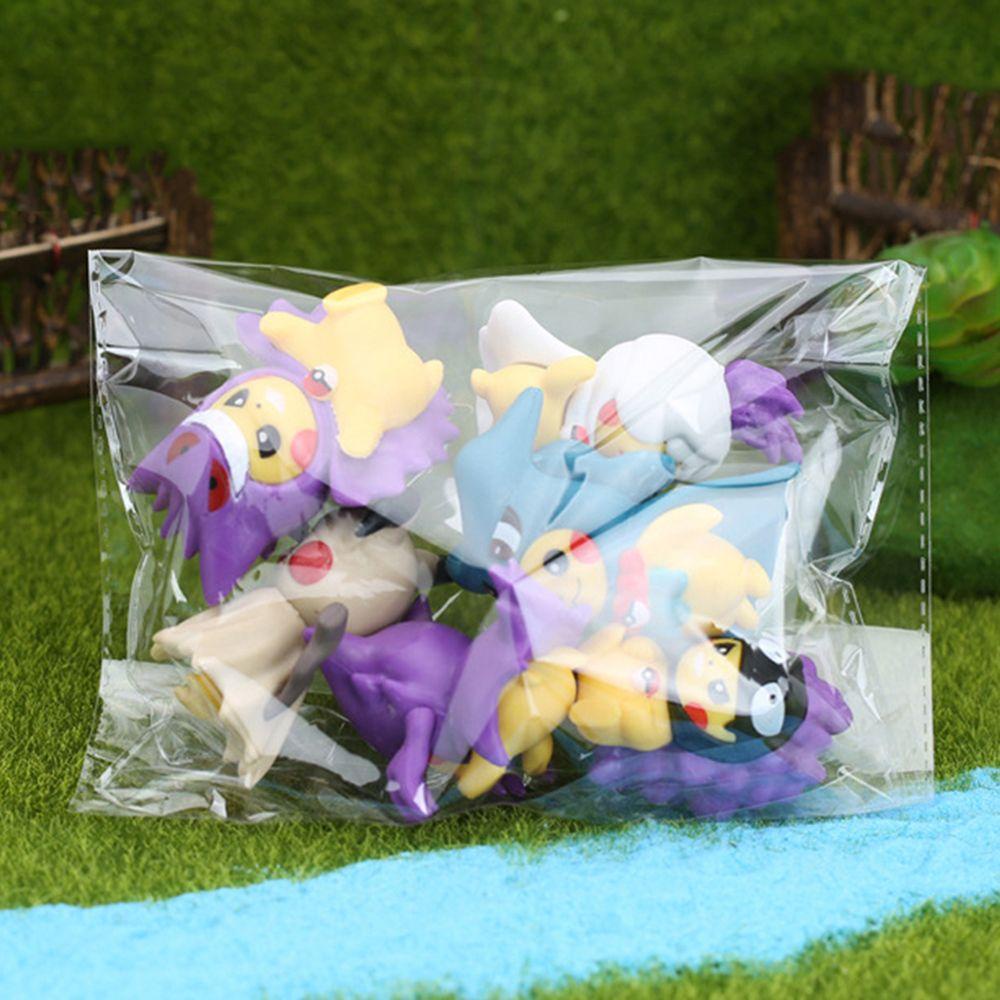 Mô Hình Pikachu Cosplay Dễ Thương 4-8CM