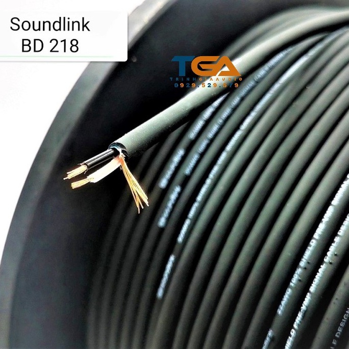 Dây tín hiệu Audio, Microphone chính hãng Soundlink BD218. Báo giá 1M