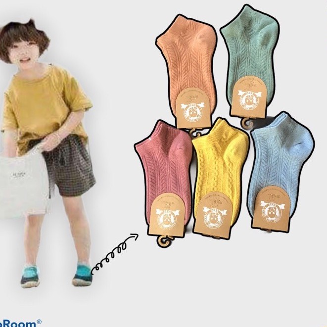 Tất cho bé 𝑭𝒓𝒆𝒆𝒔𝒉𝒊𝒑Lố 10 đôi Tất cotton mềm mại giữ ấm cho bé cổ ngắn
