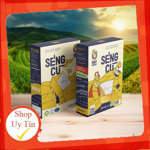 Gạo lứt Séng Cù Đặc Sản Mường Khương - EMARIO STORE - Chống cholesterol xấu, ngăn ngừa các bệnh về tim mạch