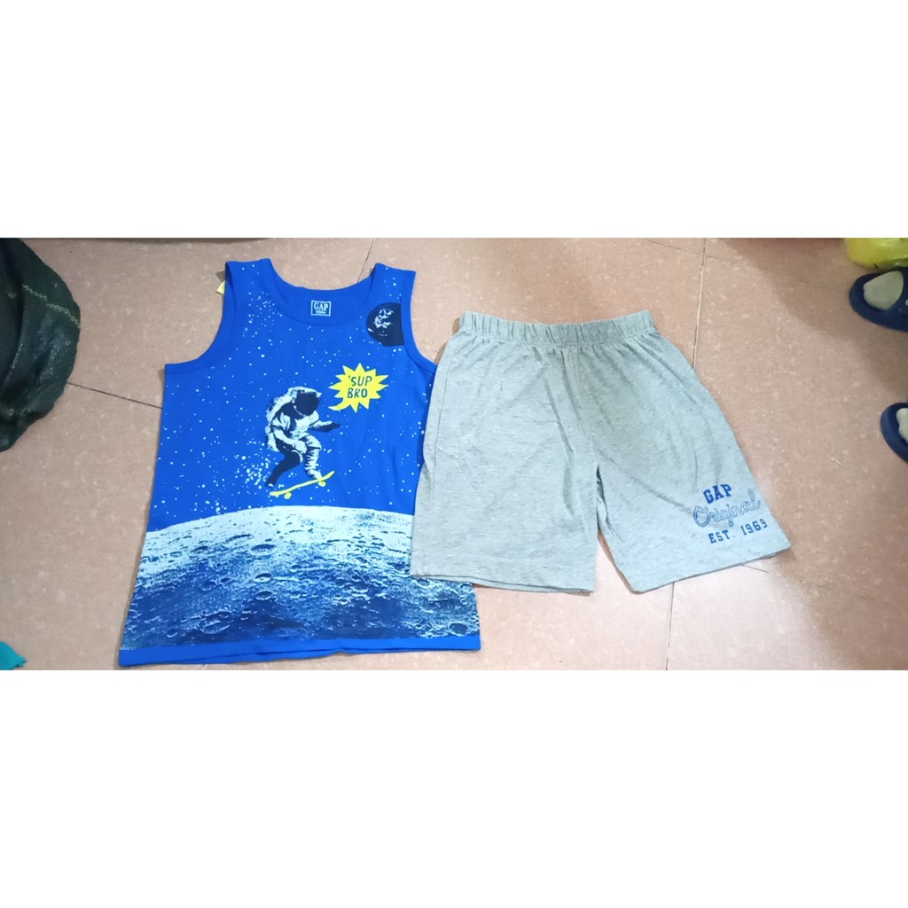 * Mã H210: Bộ sát nách Gap bé trai