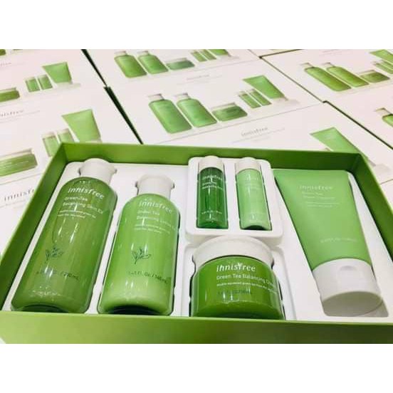  [ Hàng Chính Hãng ] Bộ dưỡng da 6 món Innisfree