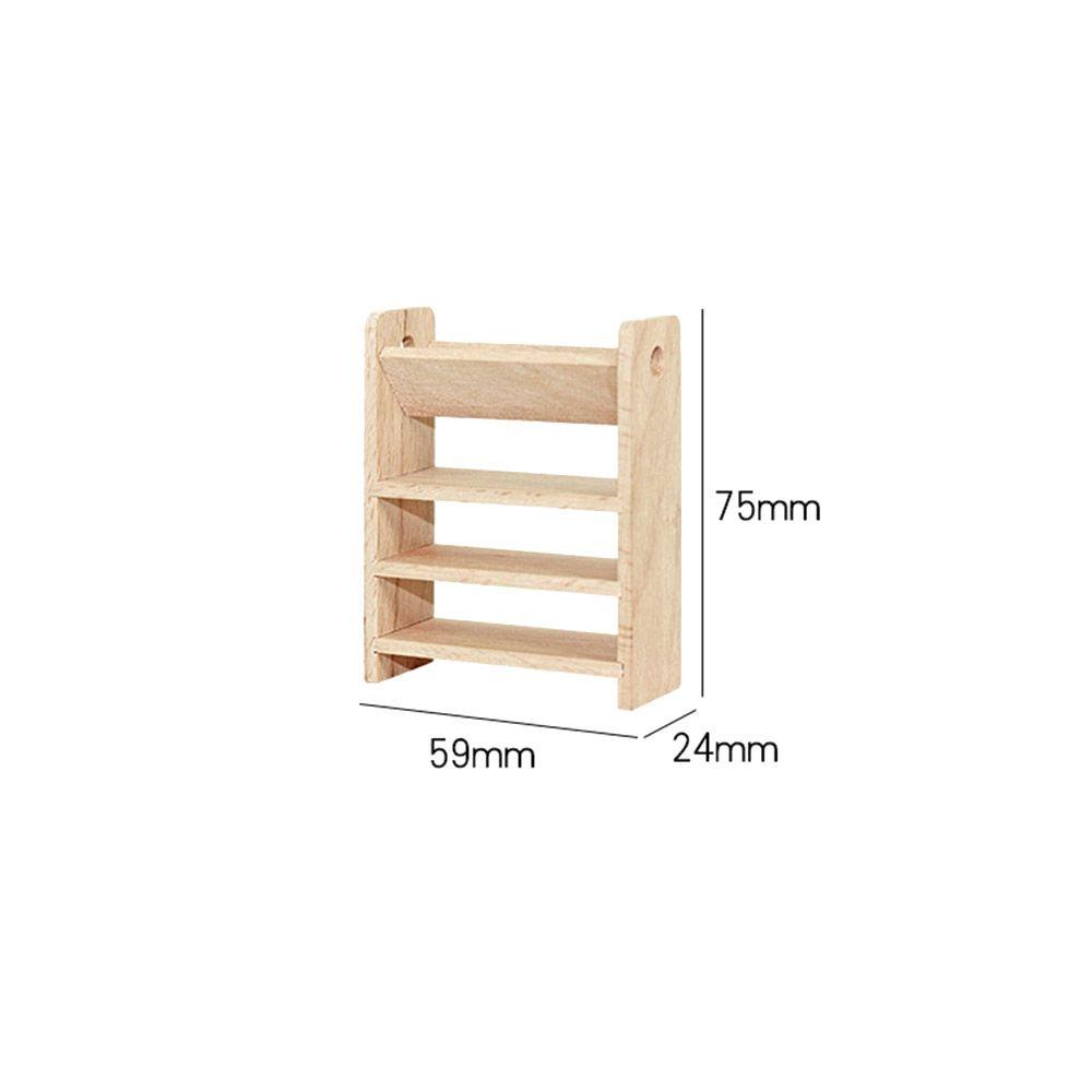 Mô Hình Kệ Sách Màu Cầu Vồng Dùng Trang Trí Nội Thất DIY