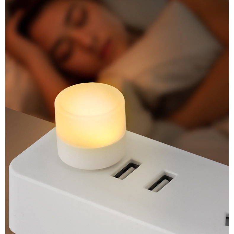 Đèn Ngủ Led Mini Sạc USB Tiện Dụng