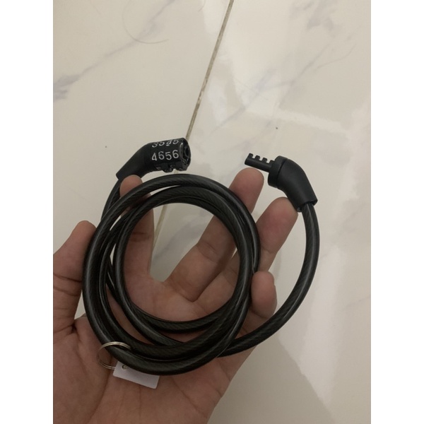 Khoá dây 4 số mật mã cố định không đổi
