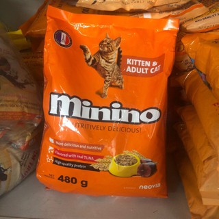 Thức ăn cho mèo Minino (480g)