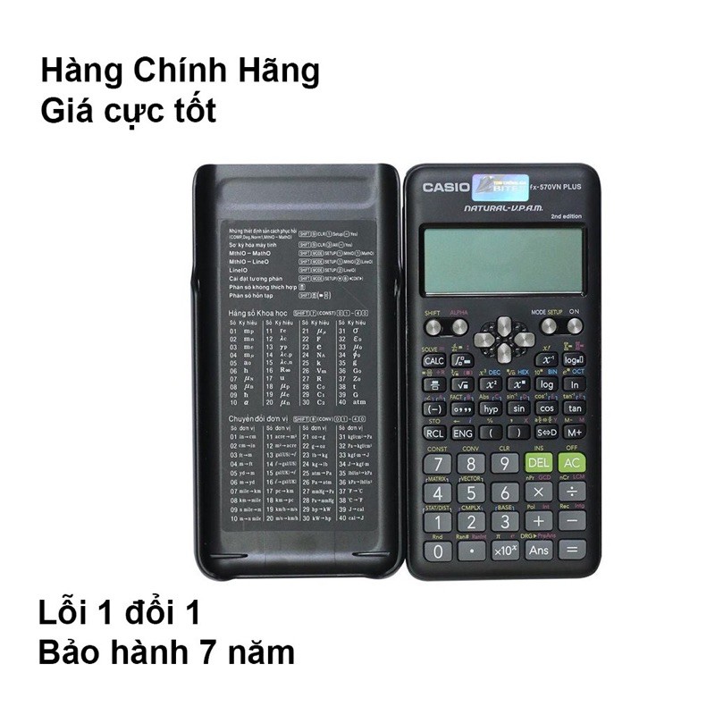 Máy tính FX570VN PLUS NEW hàng chính hãng CASIO