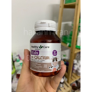 Viên canxi sữa Healthy care Úc 60v