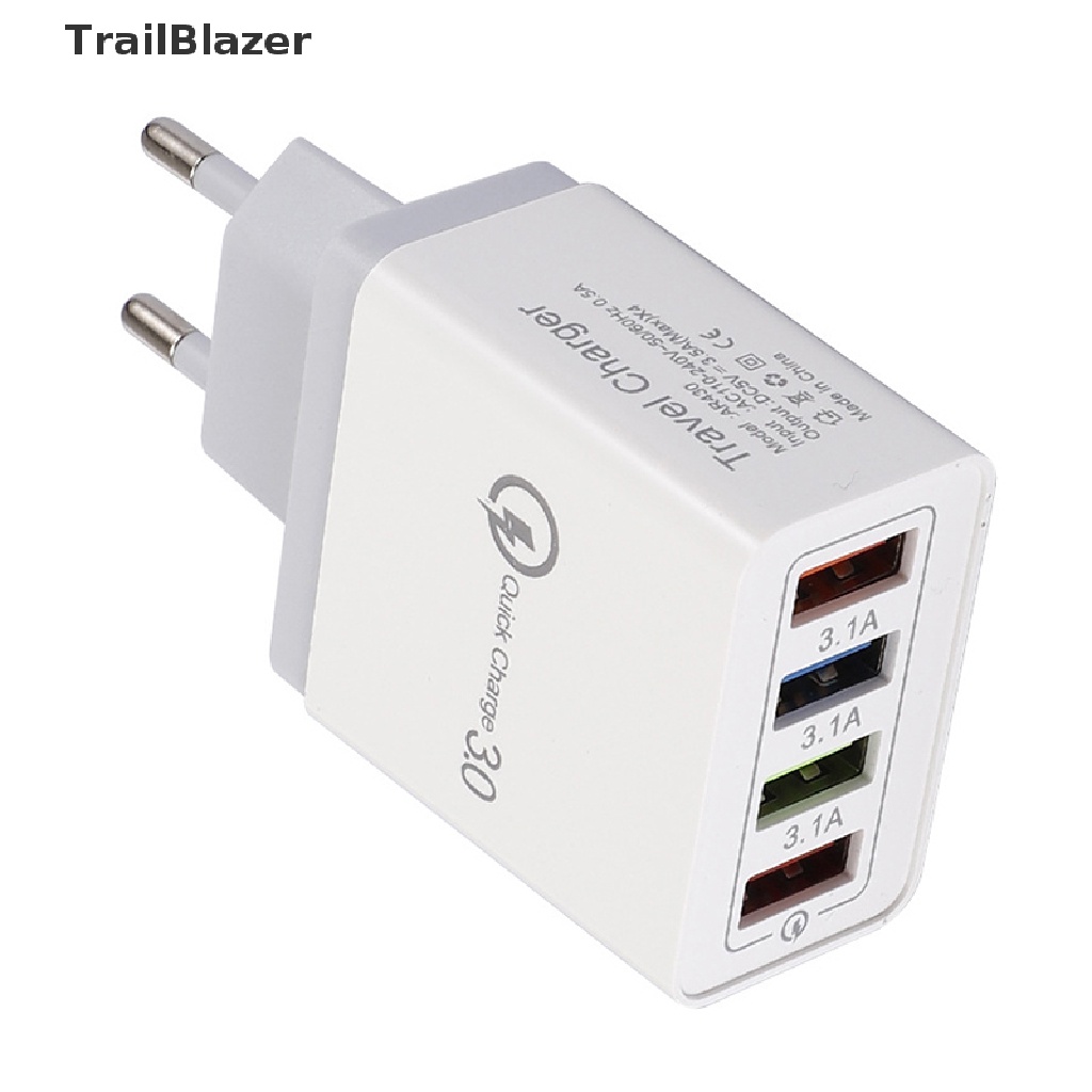 Củ sạc thiết kế 4 cổng usb 3.0 tiện dụng