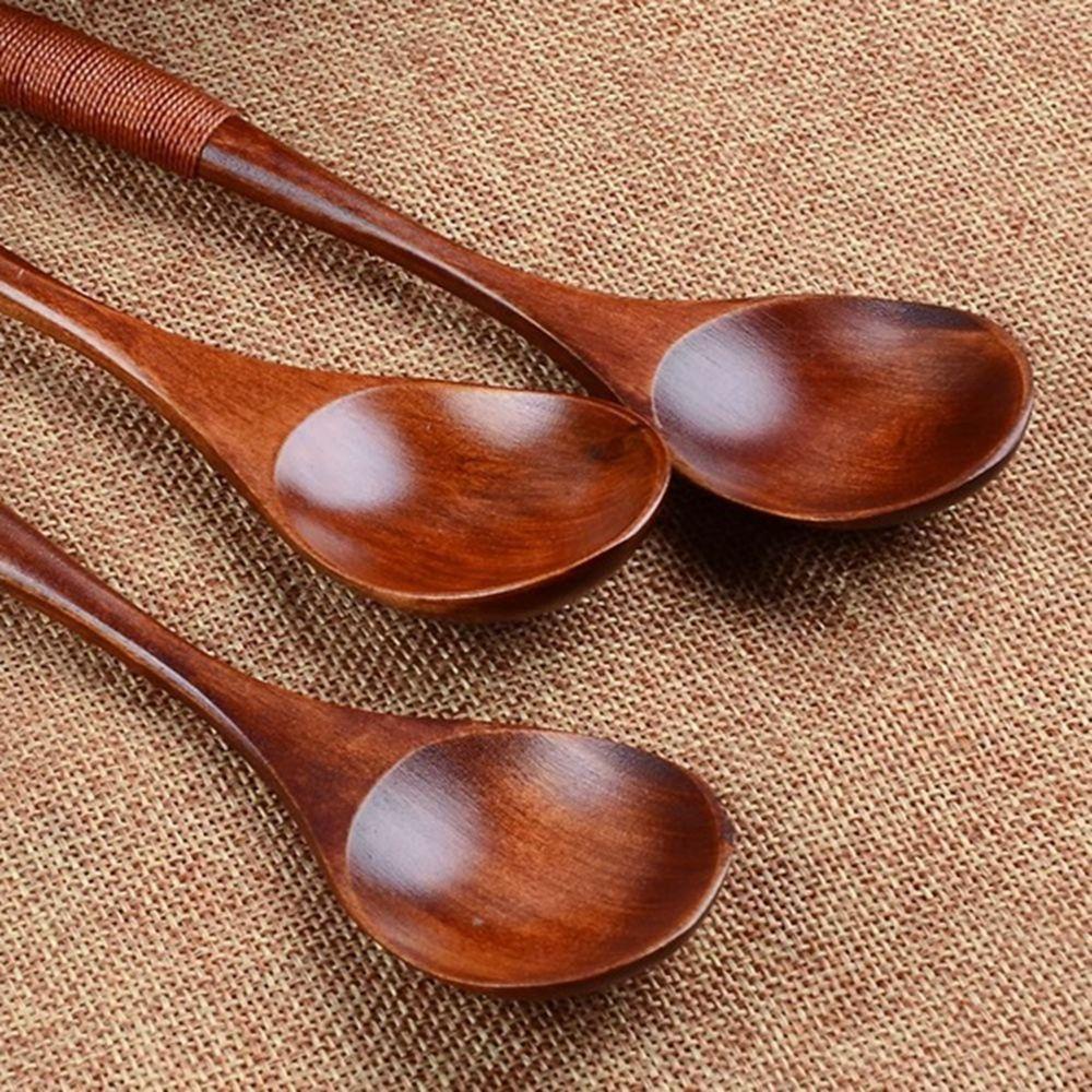 Muỗng Gỗ Thủ Công 17.5cm Chất Lượng Cao