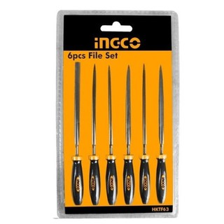 Bộ 6 giũa sắt 140mm HKTF63 INGCO