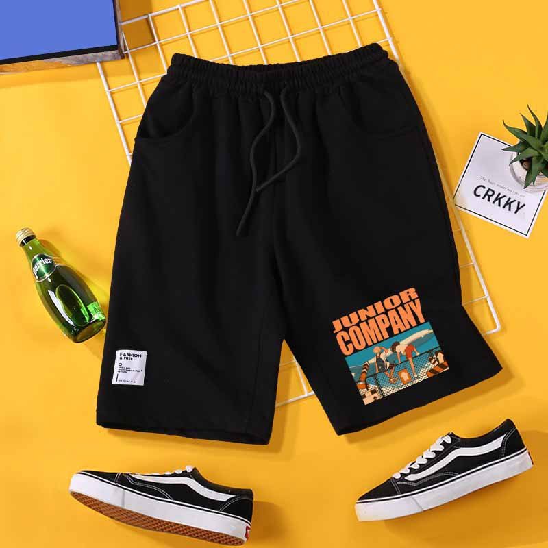 [ Hình Thật + Video ] Quần Short Unisex Nam Nữ Dáng Lửng Trơn Chất Nỉ Cao Cấp Có Túi