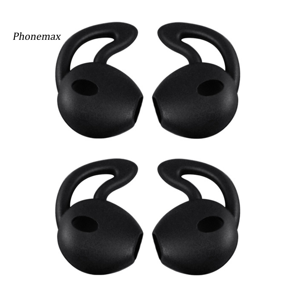 Set 4 Đầu Bọc Tai Nghe Nhét Tai Bằng Silicone Cho Airpods Iphone 7