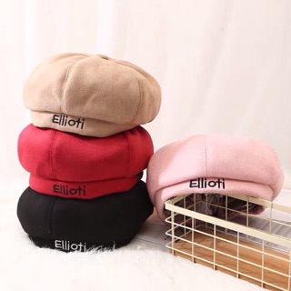 Mũ nồi Ellioti nón nồi beret hàn quốc