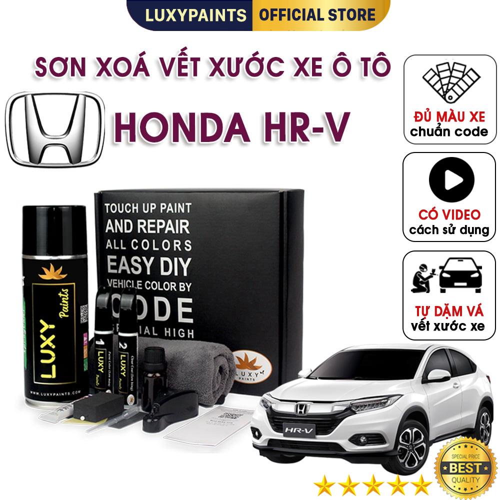 Sơn xóa vết xước xe ô tô Honda HRV LUXYPAINTS, màu chuẩn theo Code dễ sử dụng độ bền cao - LP01HOHR