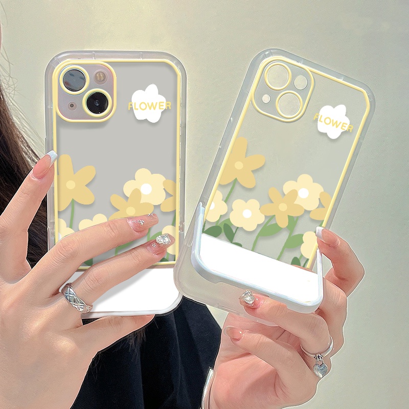Ốp Điện Thoại Silicon Mềm Chống Sốc Họa Tiết Hoa Cho IPhone 7 8 Plus 13 11 12 Pro MAX X XR XS MAX SE 2020 6S 6 Đứng