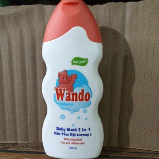 Dầu tắm gọi 2in1 wando 200ml
