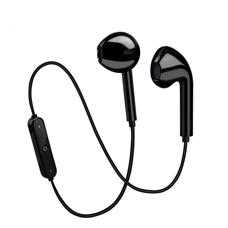Tai Nghe Nhét Tai S6 Bluetooth 4.1 Âm Thanh Stereo Sống Động Và Phụ Kiện
