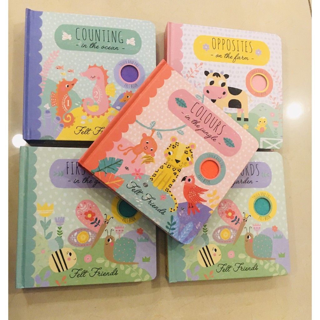 Sách  bìa cứng cho bé với chủ đề đầu đời: First word - Opposites - Counting -Colours | BigBuy360 - bigbuy360.vn