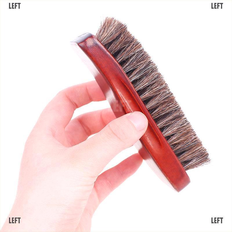 Bàn Chải Đánh Bóng Giày Da Bằng Lông Ngựa Tự Nhiên