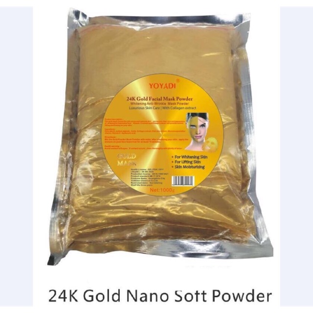 Mặt nạ dẽo vàng 24k(1kg)