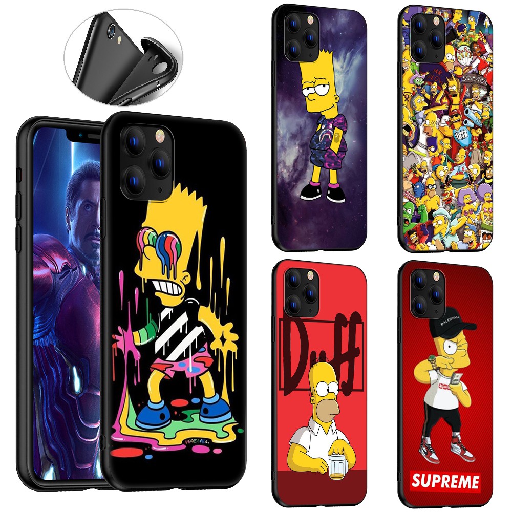 Ốp Lưng Hình Gia Đình Simpson Cho Iphone Xr X Xs Max 6 + 6s + 7 + 8 + 6 6s 7 8 Plus 5 5s Se 2020