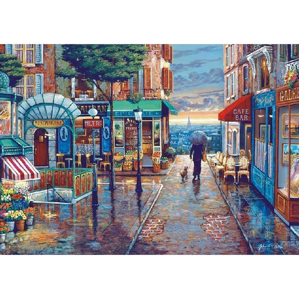 Bộ tranh đính đá tròn tự làm hình phong cảnh trang trí nhà cửa