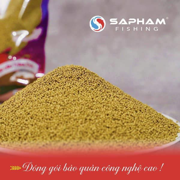 Mồi câu chép hạt sapham