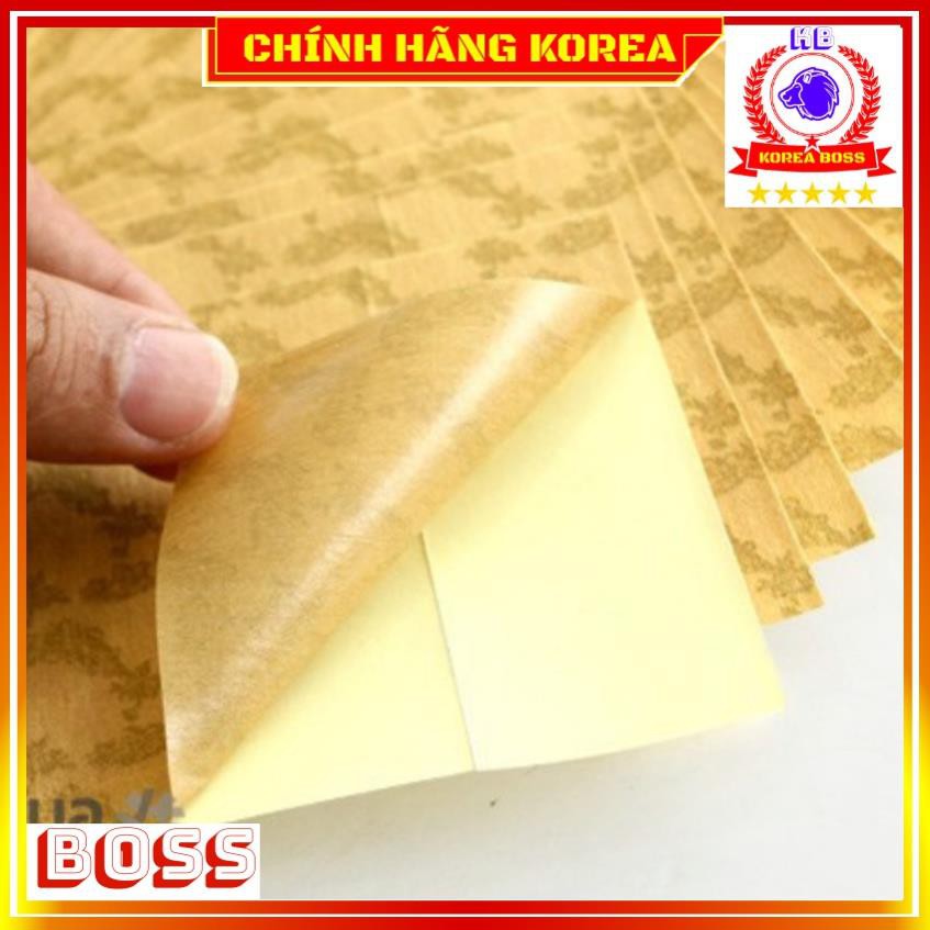 Cao dán sâm hàn quốc chính hãng, túi 20 miếng - Cao dán hồng sâm đen - Chăm sóc chấn thương