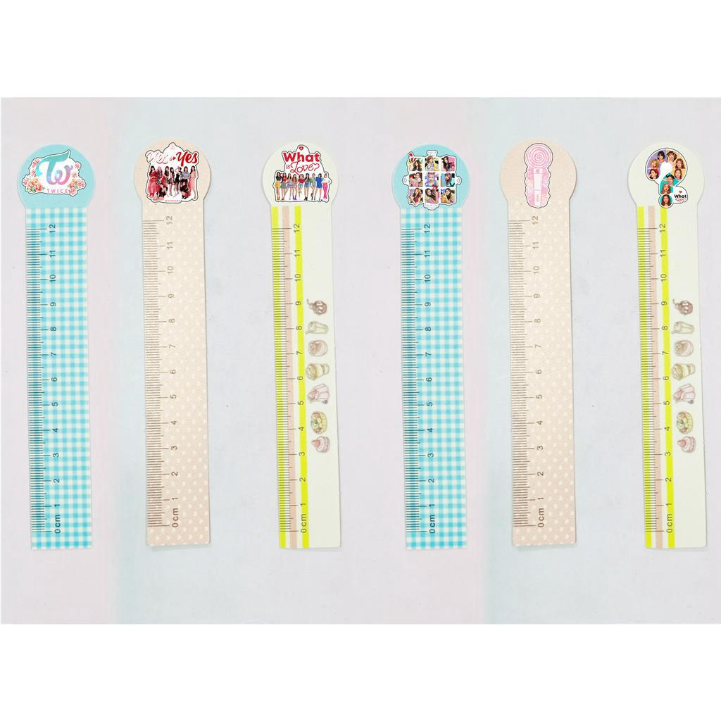 thước kẻ dẻo twice wanna one exo TPP38 thước kẻ cute thước kẻ dễ thương 12 cm