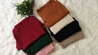 Áo len cổ lọ