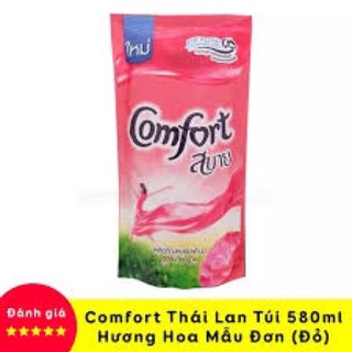 1 thùng 24 gói Nước xả vải Comfort Thái Lan (580ml) màu đỏ