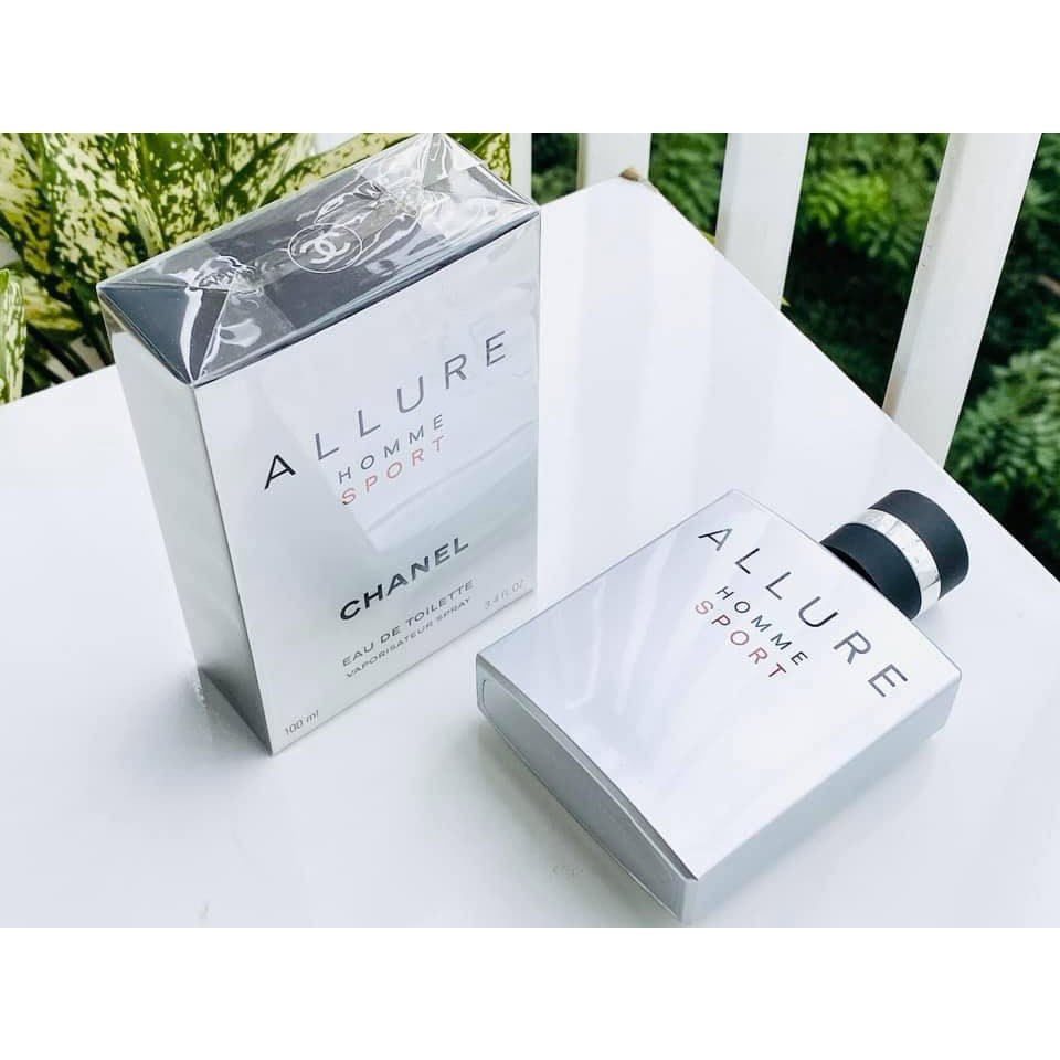 [Follower shop: SFP-75120731 Giảm 19k cho toàn bộ đơn hàng]Nước hoa nam lưu hương lâu Allure Sport EDP 100ml chính hãng