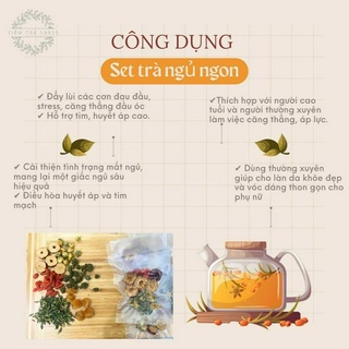 SET TRÀ AN THẦN NGỦ NGON