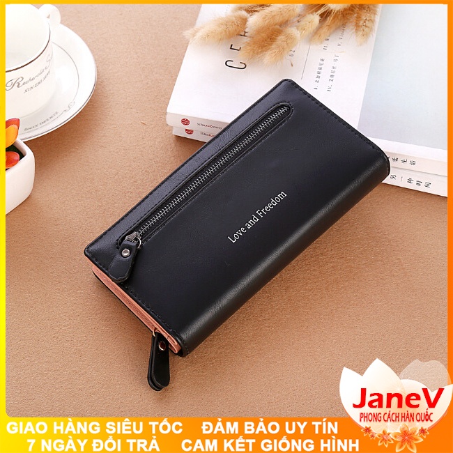 Ví Nữ Dài Cầm Tay Cao Cấp Sang Trọng Phong Cách Hàn Quốc TVNN330