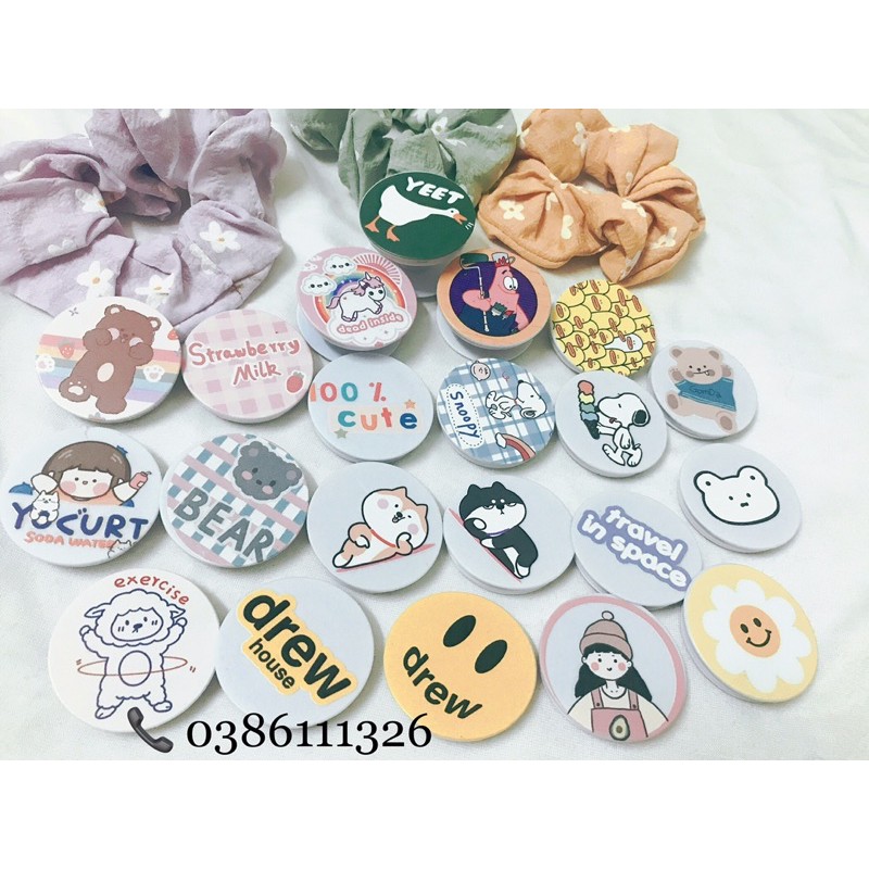 Giá đỡ điện thoại/ Popsocket mẫu cực đẹp (Ảnh thật cuối) | BigBuy360 - bigbuy360.vn