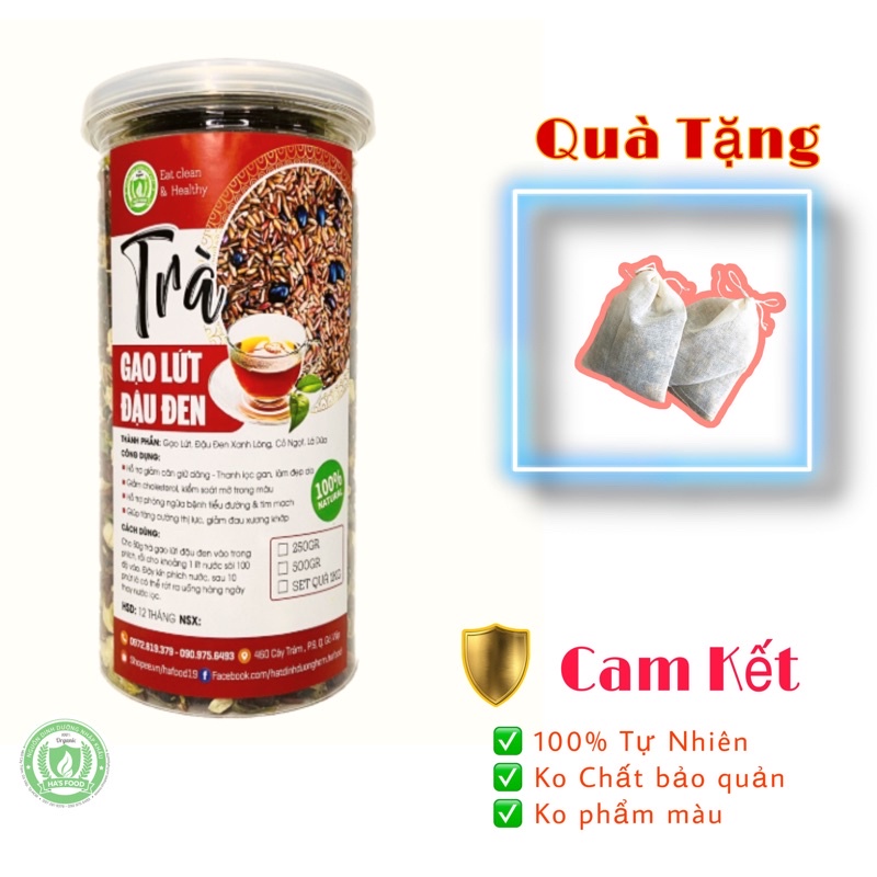 Trà giảm cân thảo mộc hafood, Trà gạo lứt giúp dáng đẹp, lợi sữa tốt cho bà bầu