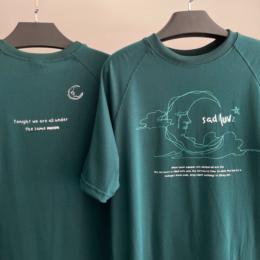 Áo thun sad boiz sadluv tee logo nam nữ áo thun tay lỡ sadboiz sadluv full tag - Gin Store