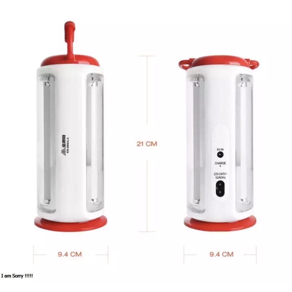 Đèn Led Sạc Siêu Sáng 360 Độ KN-9864 Sang Trọng Chuyên Dùng Trong Lều Trại