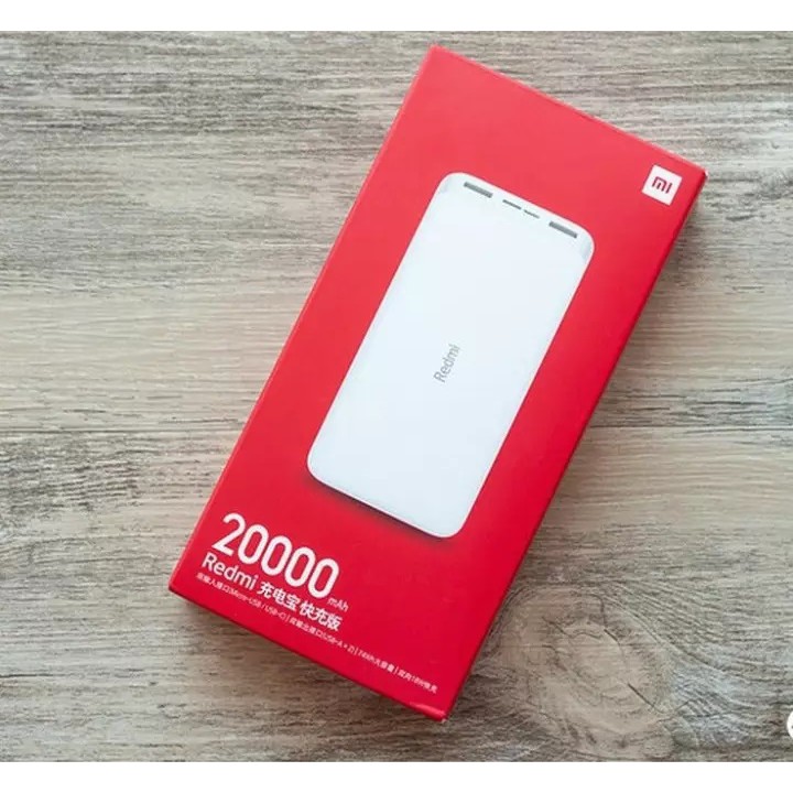 Pin sạc dự phòng Xiaomi Redmi 20000mAh / 10.000mAh Hỗ trợ Sạc nhanh 18W - Bảo hành chính hãng 6 tháng