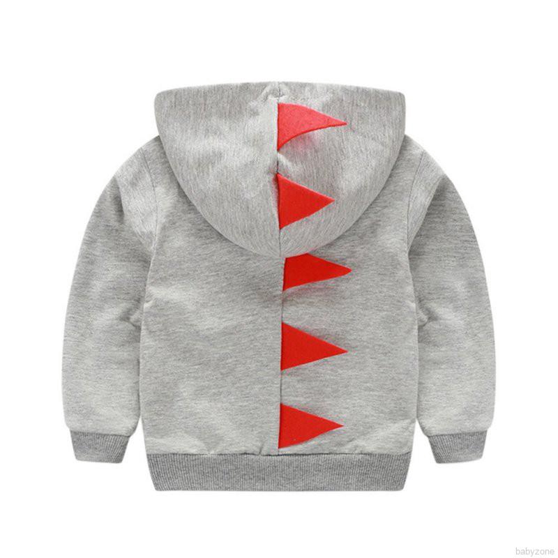 Áo hoodie thiết kế kiểu rồng ngộ nghĩnh đáng yêu cho trẻ em