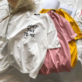 Áo in don't talk to me n350
