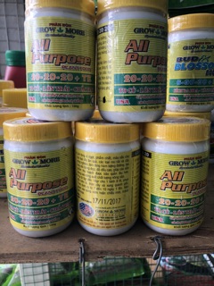 Phân bón lá NPK 6-30-30 grow more- 100g