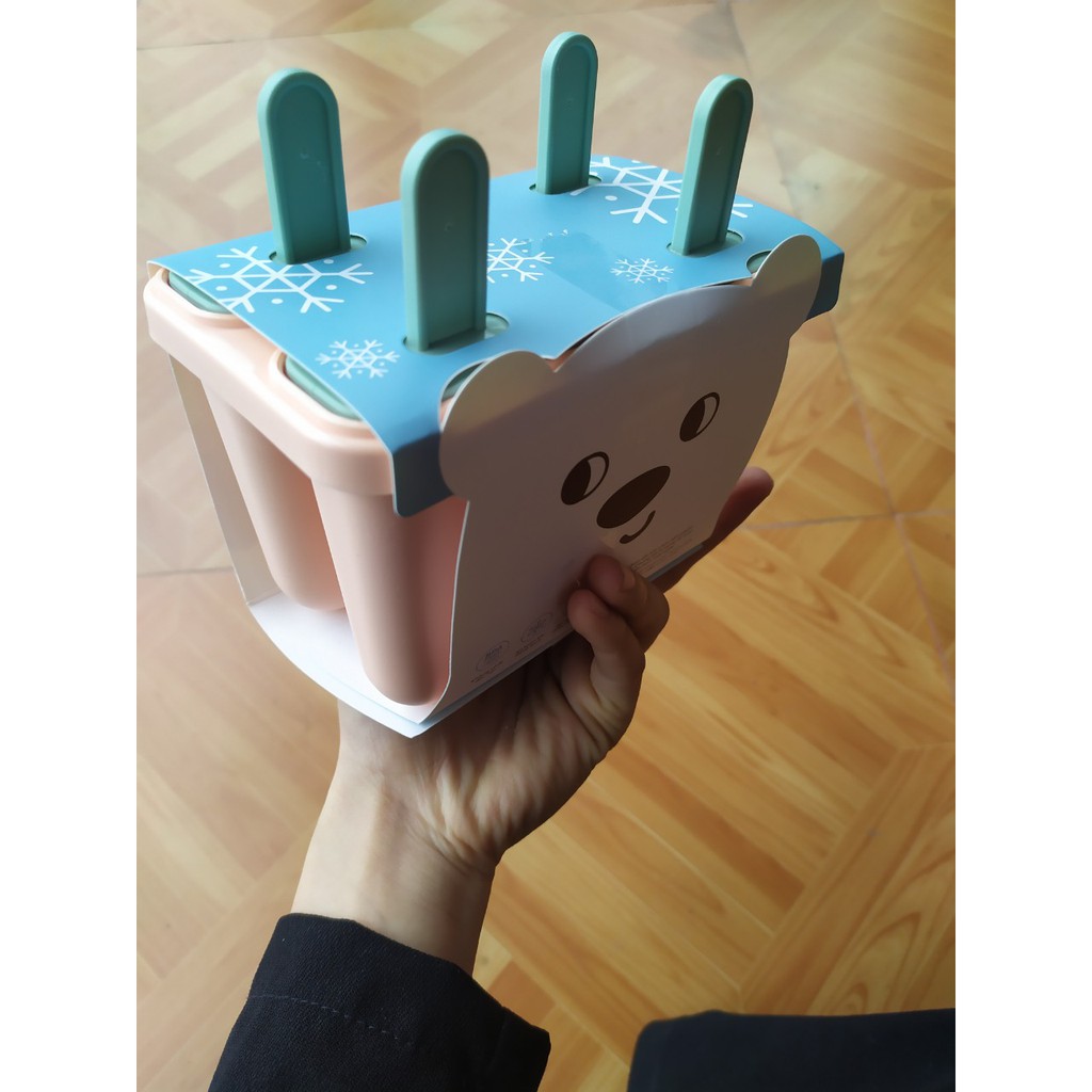 Khay làm kem Inochi nhựa PP nguyên sinh cao cấp ( sản xuất phong cách &amp; đạt tiêu chuẩn Nhật Bản)