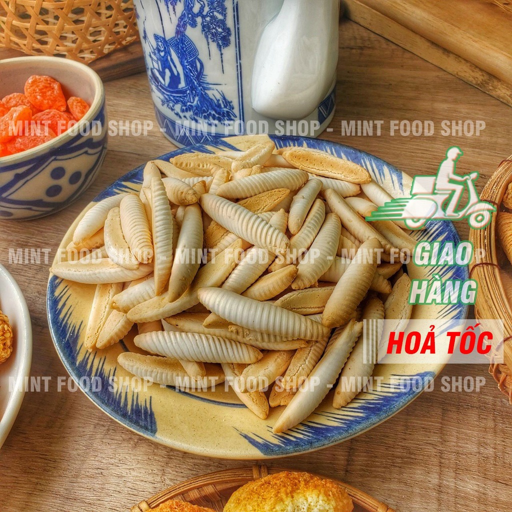 Bánh Đuông Dừa Truyền Thống Lon 300Gram & Túi 1KG