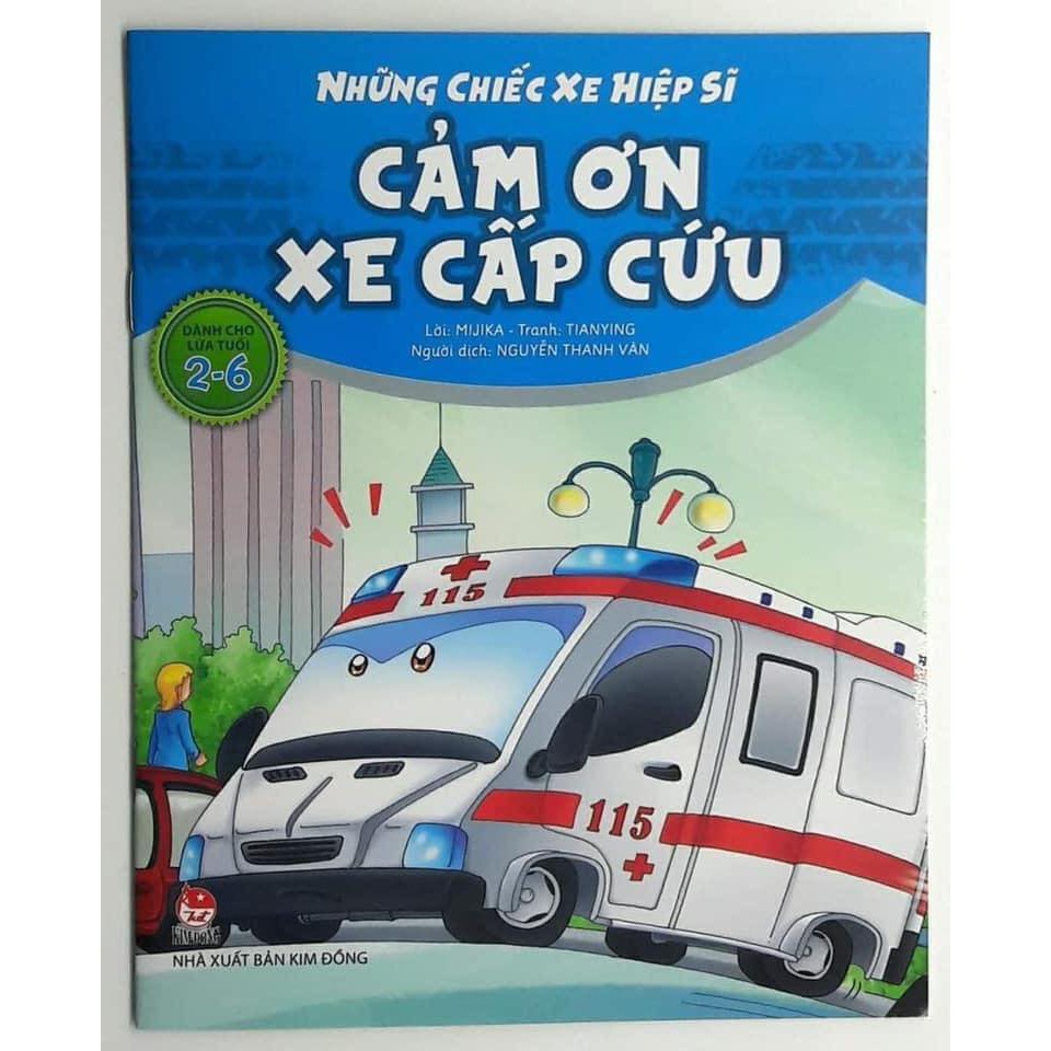 Sách Những Chiếc Xe Hiệp Sĩ có chọn lẻ Kim Đồng