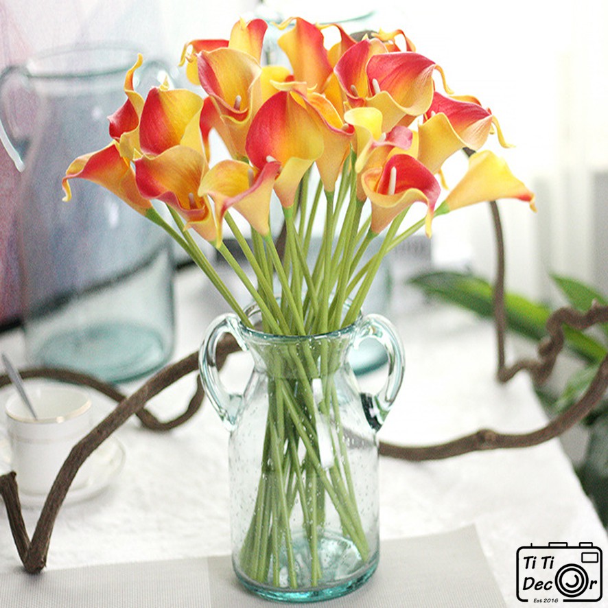 Hoa lys trang trí chụp ảnh, decor nhà cửa, cửa hàng, đạo cụ chụp ảnh - TitiDecor